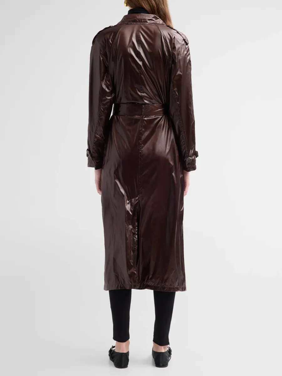 L'Agence Women's Brinley Belted Oversized Double-Breasted Trench Coat | Thumbnail 3 L'Agence Women's Brinley Belted Oversized Double-Breasted Trench Coat | Thumbnail 3