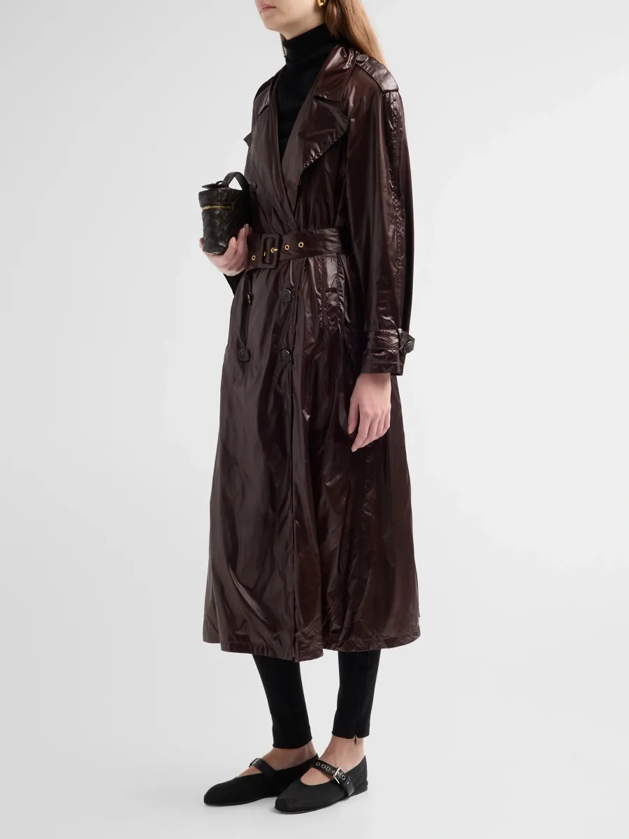 L'Agence Women's Brinley Belted Oversized Double-Breasted Trench Coat | Thumbnail 4 L'Agence Women's Brinley Belted Oversized Double-Breasted Trench Coat | Thumbnail 4