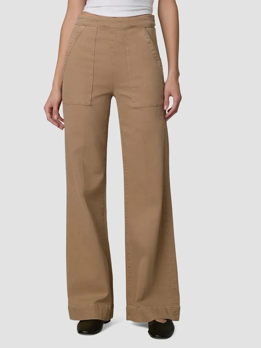 Joe's Jeans Women's The Side Zip Wide-Leg Pants | Thumbnail 4 Joe's Jeans Women's The Side Zip Wide-Leg Pants | Thumbnail 4