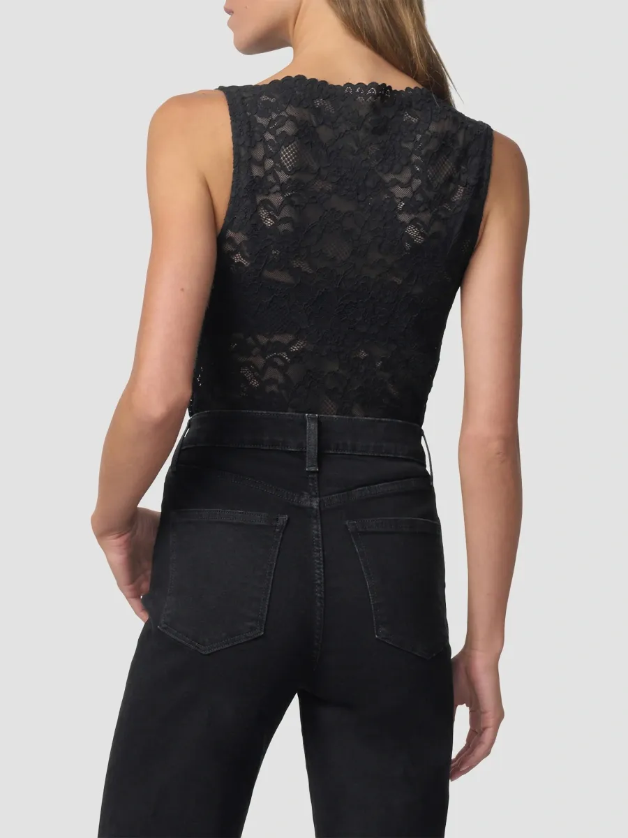 Joe's Jeans Women's Cotton-Blend Lace Boatneck Top | Thumbnail 3 Joe's Jeans Women's Cotton-Blend Lace Boatneck Top | Thumbnail 3