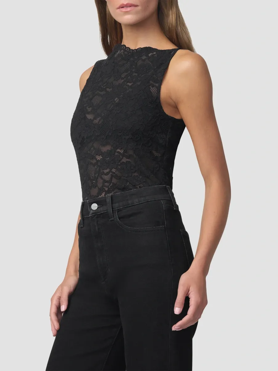 Joe's Jeans Women's Cotton-Blend Lace Boatneck Top | Thumbnail 5 Joe's Jeans Women's Cotton-Blend Lace Boatneck Top | Thumbnail 5