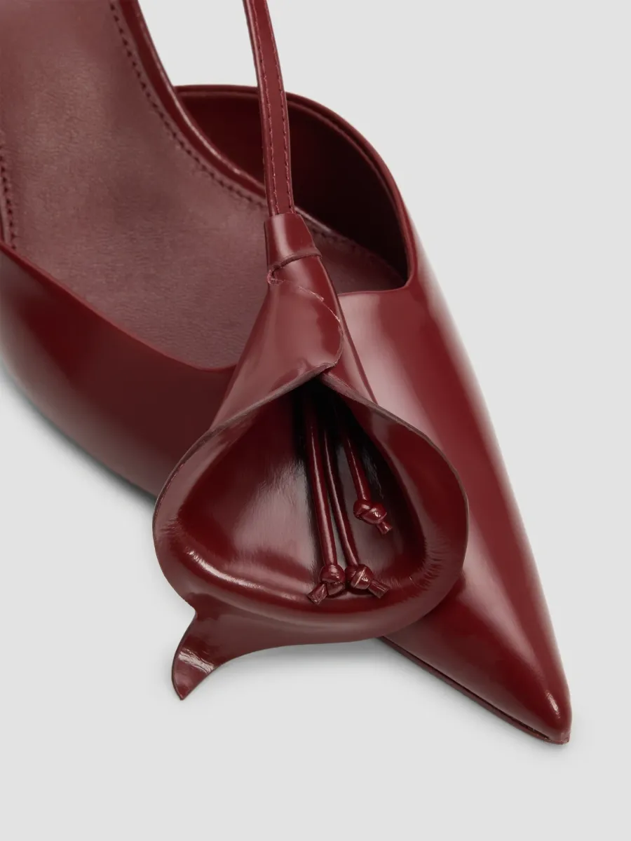 Cult Gaia Women's Calla 85MM Slingback Pumps | Thumbnail 5 Cult Gaia Women's Calla 85MM Slingback Pumps | Thumbnail 5