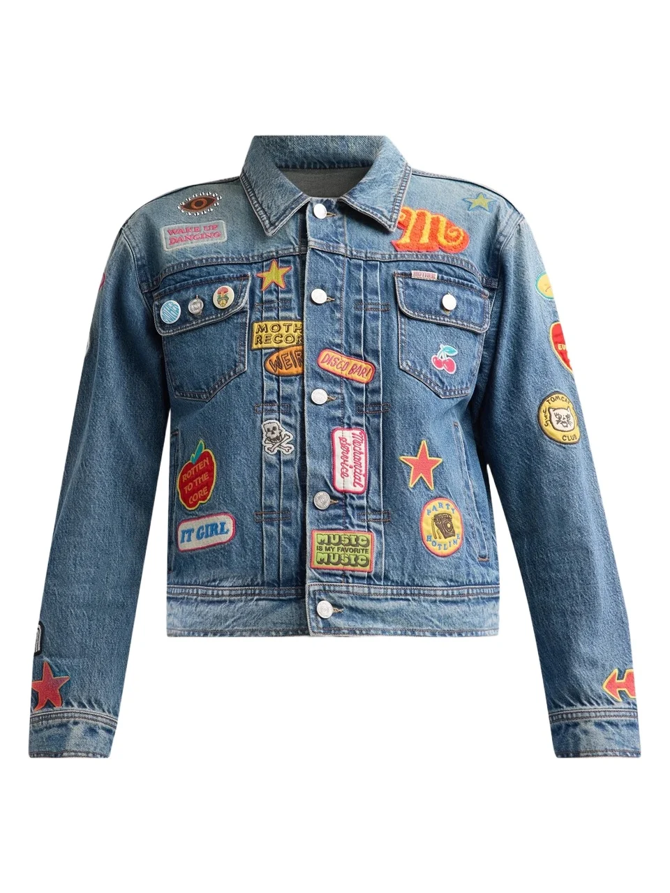 Mother Women's The Duo Patch Denim Jacket