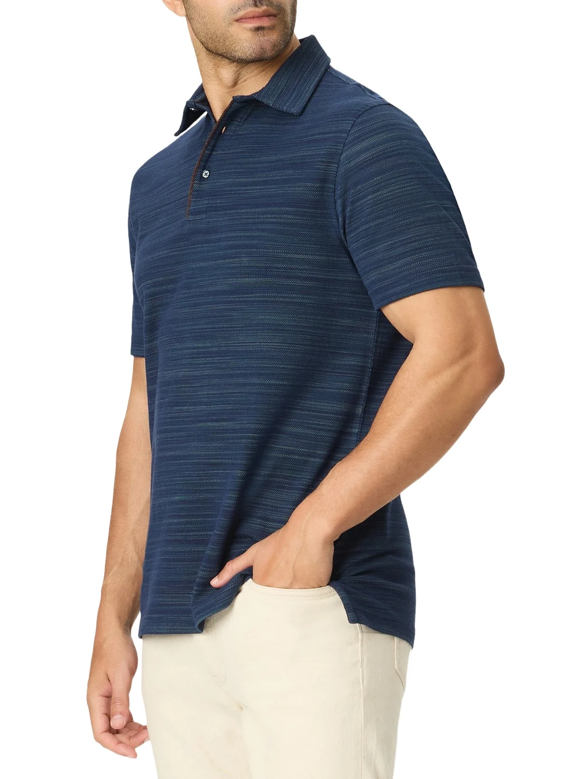 Robert Graham Men's Bogner Knit Polo Shirt