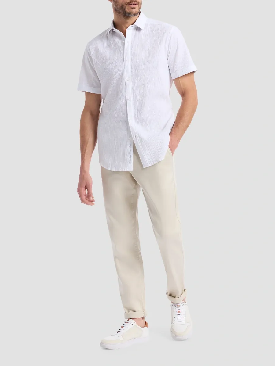 Robert Graham Men's Thresher Seersucker Cotton Short-Sleeve Shirt | Thumbnail 2 Robert Graham Men's Thresher Seersucker Cotton Short-Sleeve Shirt | Thumbnail 2
