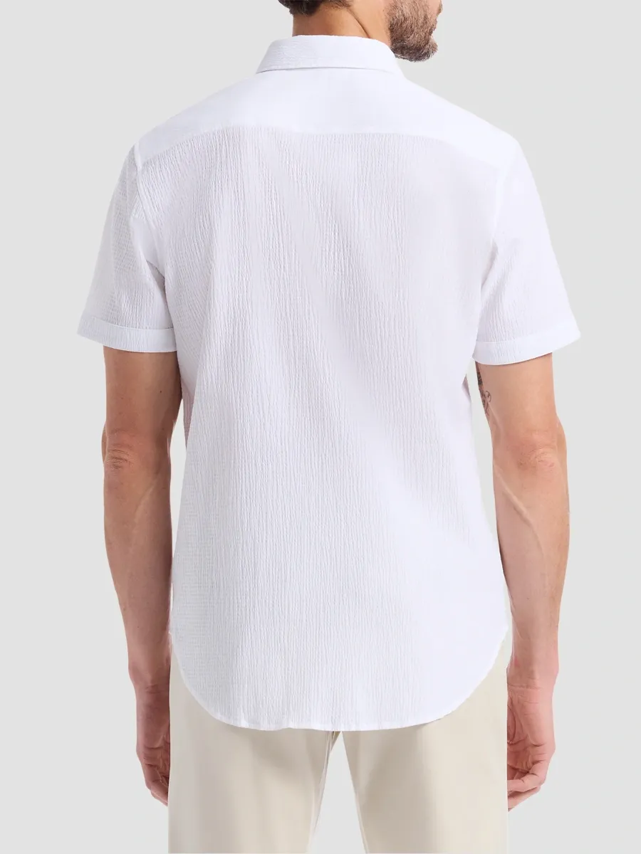 Robert Graham Men's Thresher Seersucker Cotton Short-Sleeve Shirt | Thumbnail 3 Robert Graham Men's Thresher Seersucker Cotton Short-Sleeve Shirt | Thumbnail 3