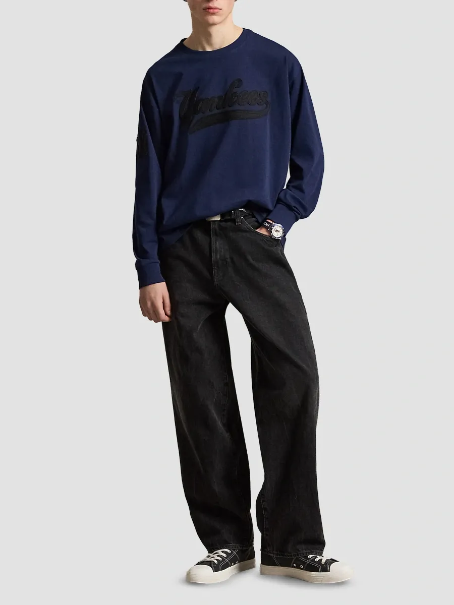 Polo Ralph Lauren Men's New York Yankees Cotton Big-Fit T-Shirt | Thumbnail 2 Polo Ralph Lauren Men's New York Yankees Cotton Big-Fit T-Shirt | Thumbnail 2