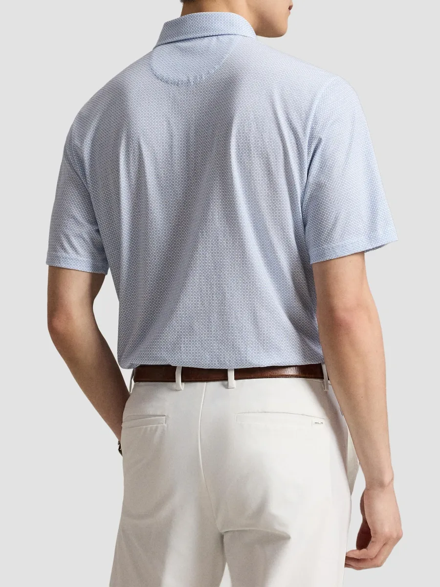 Polo Ralph Lauren Men's Geometric Polo Shirt | Thumbnail 3 Polo Ralph Lauren Men's Geometric Polo Shirt | Thumbnail 3