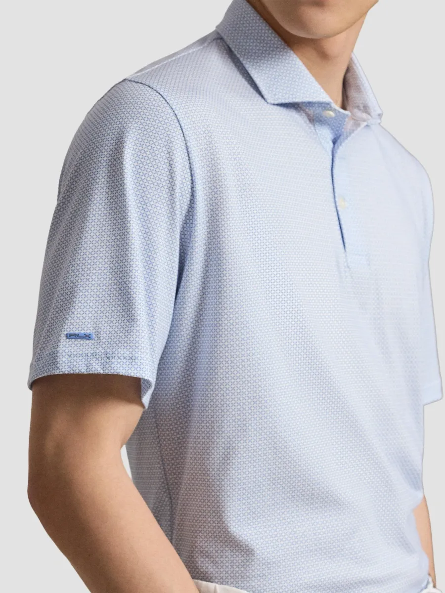 Polo Ralph Lauren Men's Geometric Polo Shirt | Thumbnail 5 Polo Ralph Lauren Men's Geometric Polo Shirt | Thumbnail 5