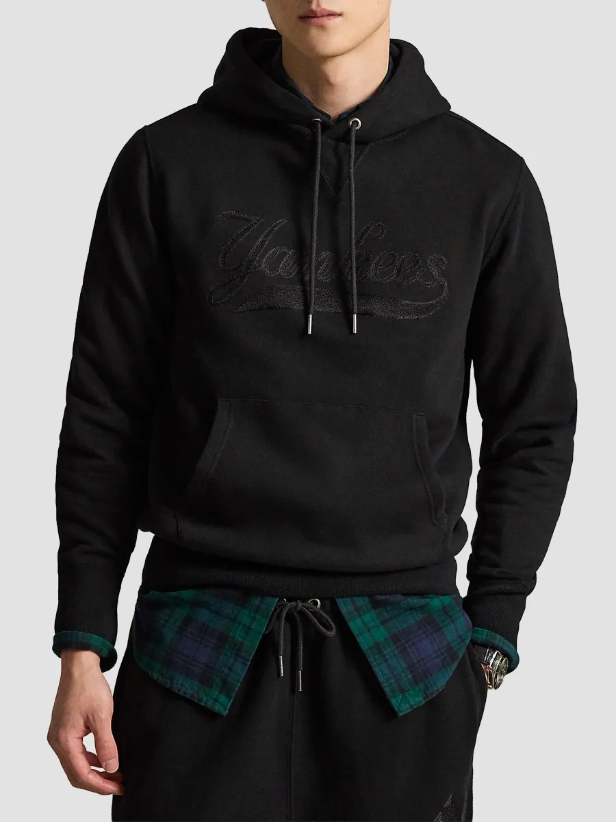 Polo Ralph Lauren Men's Yankees Cotton-Blend Fleece Hoodie | Thumbnail 4