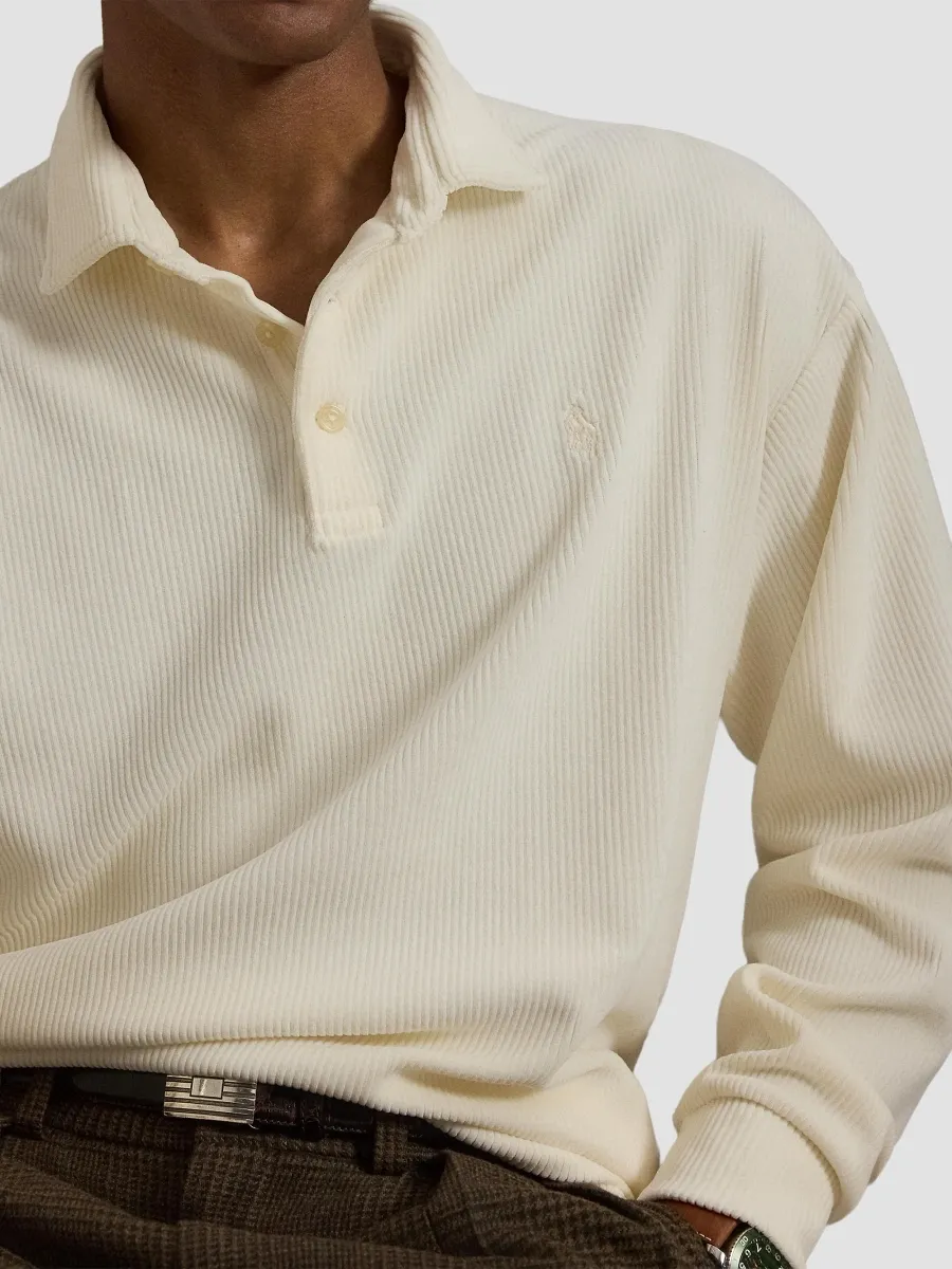Polo Ralph Lauren Men's Cotton-Blend Corduroy Polo Shirt | Thumbnail 5 Polo Ralph Lauren Men's Cotton-Blend Corduroy Polo Shirt | Thumbnail 5