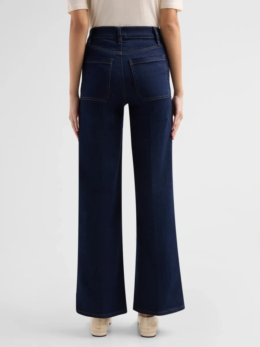 Frame Women's The Pearl Slim Palazzo Jeans | Thumbnail 3
