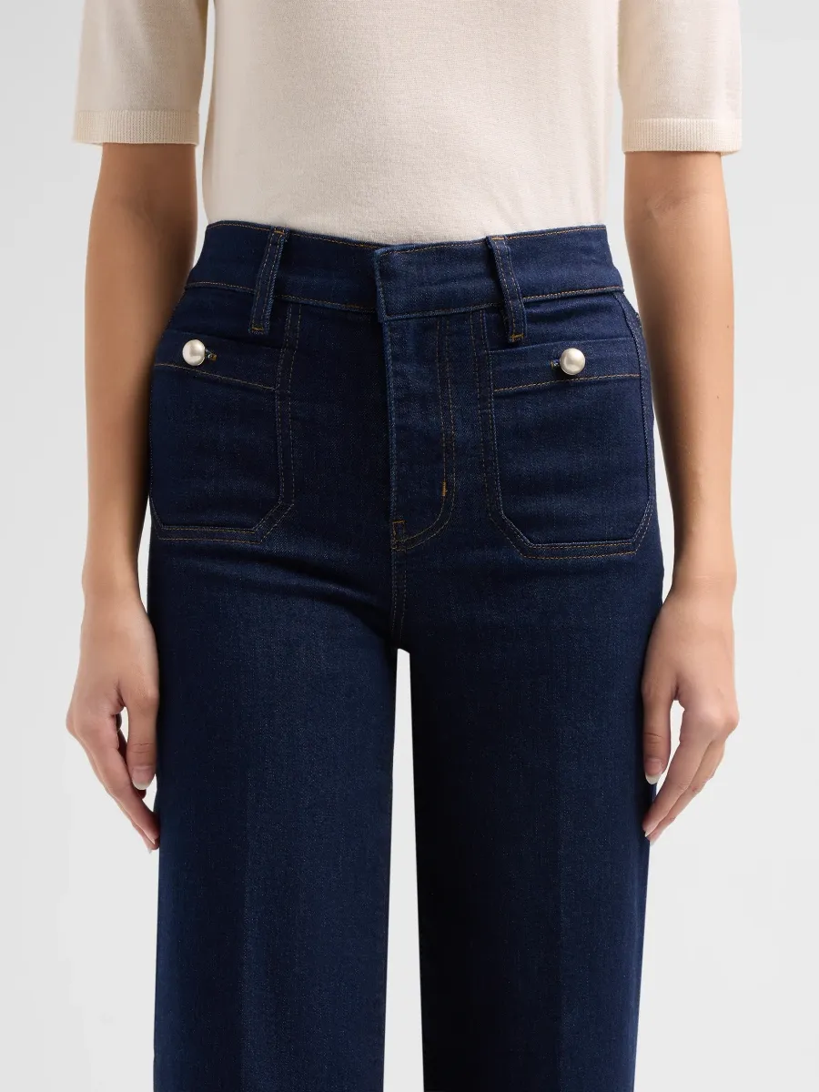 Frame Women's The Pearl Slim Palazzo Jeans | Thumbnail 5