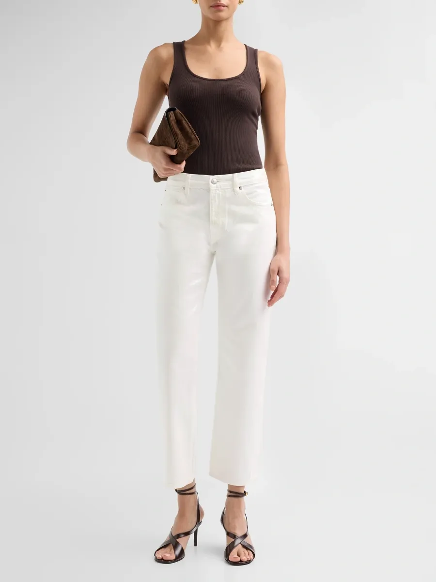 Frame Women's The Coated Hang Jeans | Thumbnail 2
