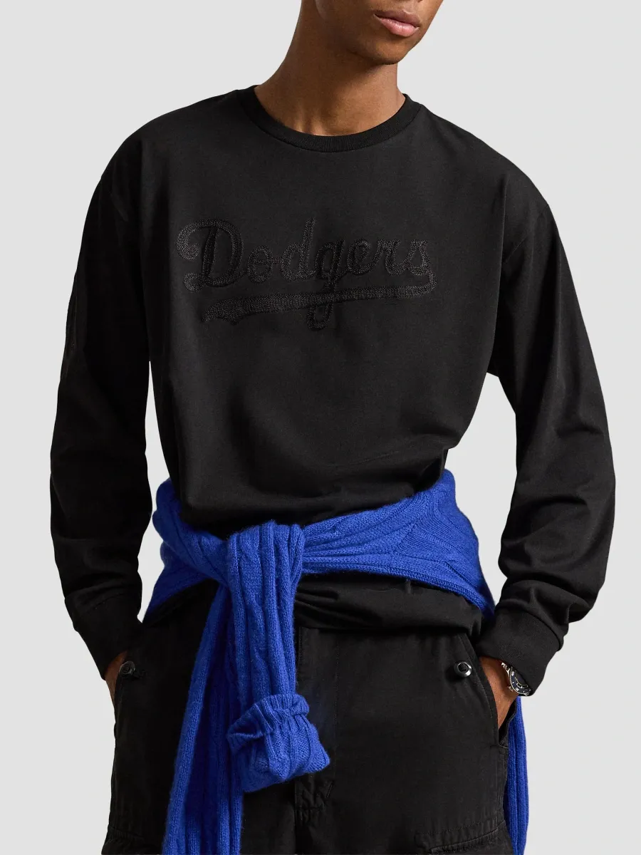 Polo Ralph Lauren Men's x Los Angeles Dodgers Cotton Sweatshirt | Thumbnail 4