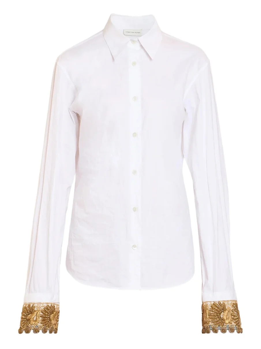 Women's Chloris Embroidered Cotton Shirt