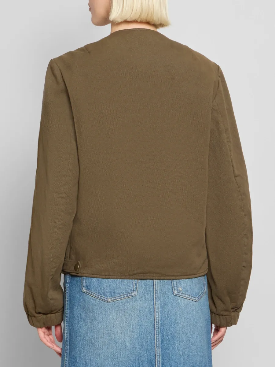 Dries Van Noten Women's Vitsa Cotton Jacket | Thumbnail 3 Dries Van Noten Women's Vitsa Cotton Jacket | Thumbnail 3