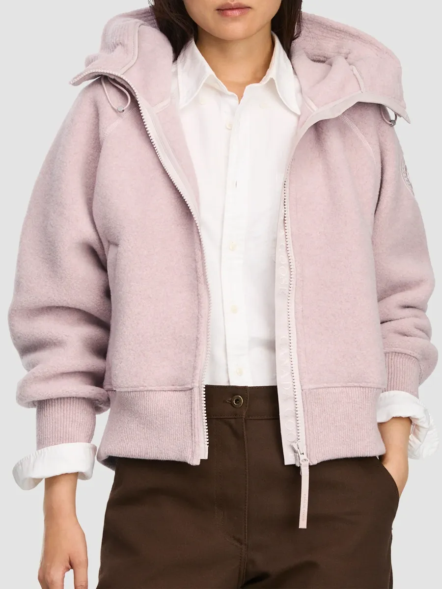 Canada Goose Women's Chilliwack Fleece Bomber Jacket | Thumbnail 7 Canada Goose Women's Chilliwack Fleece Bomber Jacket | Thumbnail 7