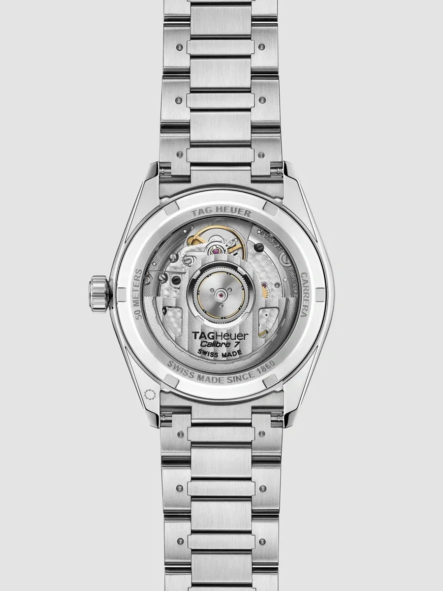 TAG Heuer Women's Carrera Stainless Steel, Mother-Of-Pearl & 0.88 TCW Diamond Bracelet Watch/36MM | Thumbnail 2