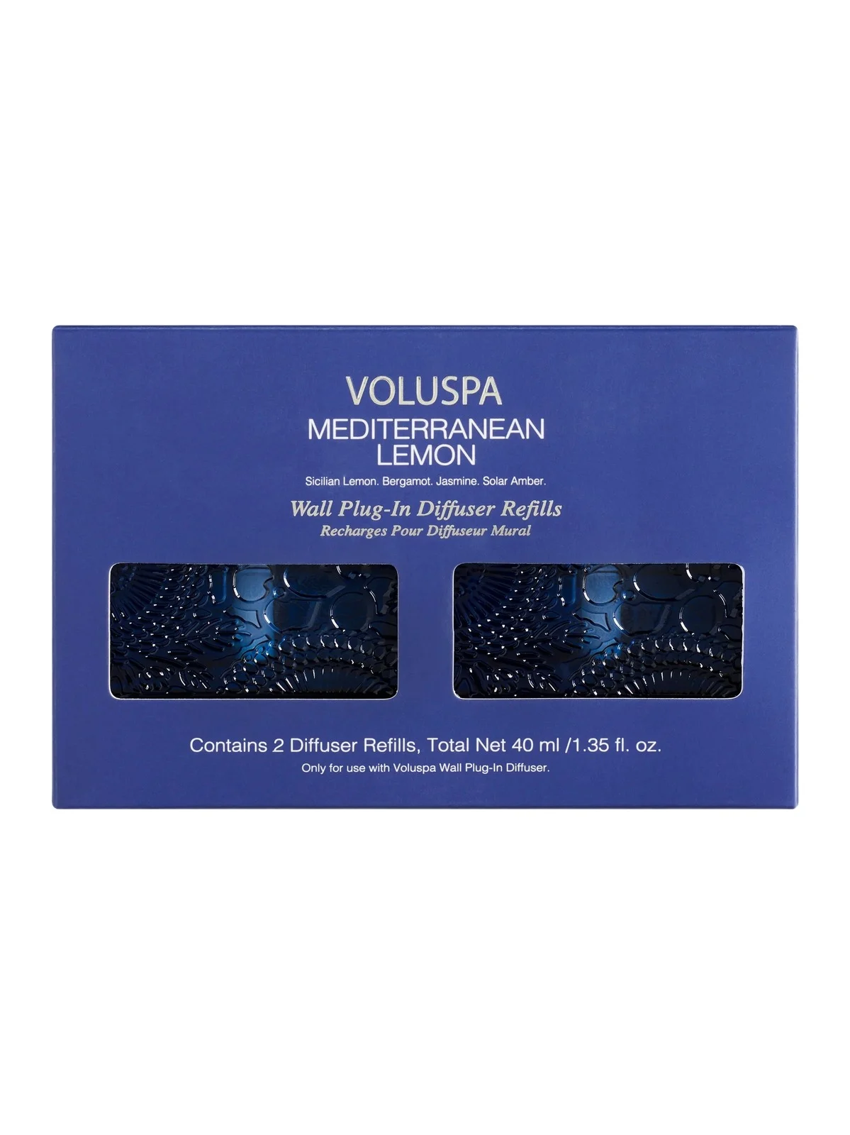 Voluspa Set Of 2 Meditteranean Lemon Wall Plug-In Diffuser Refills