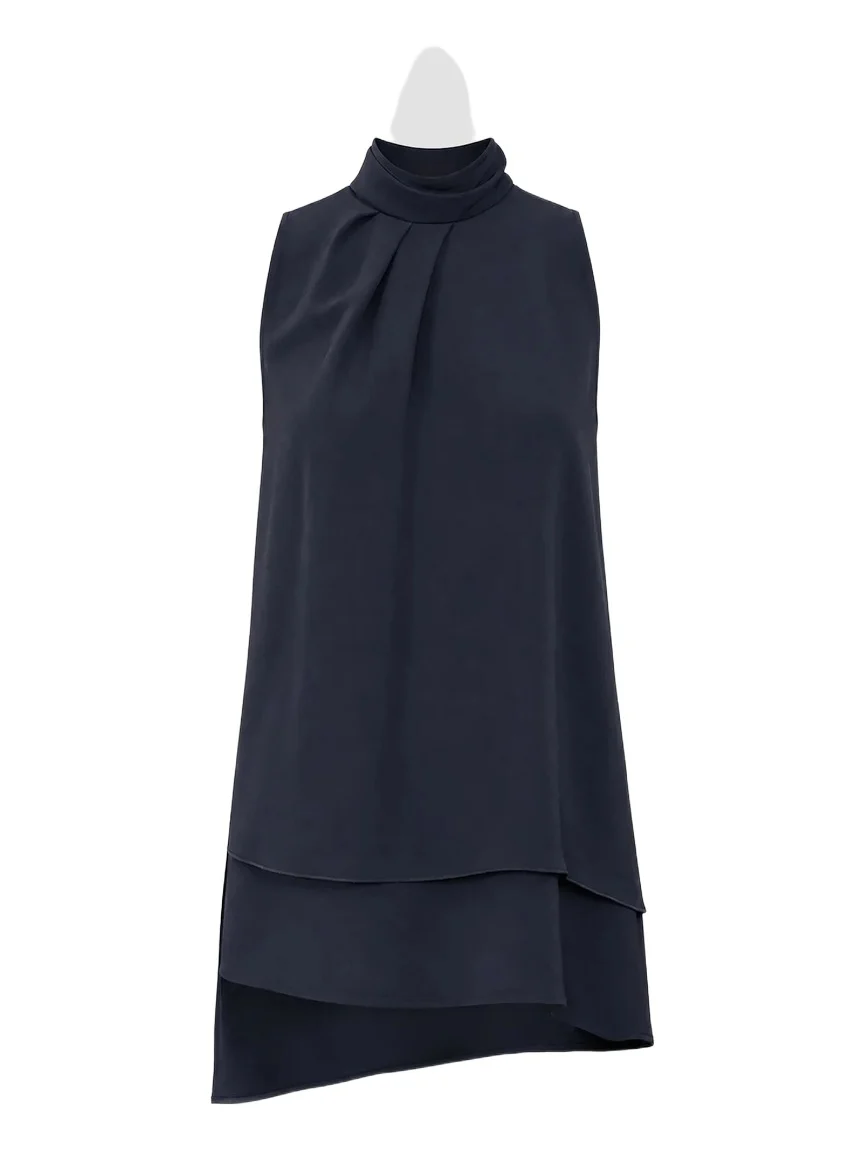 CALLAS MILANO Women's Cleo Draped Tunic Top
