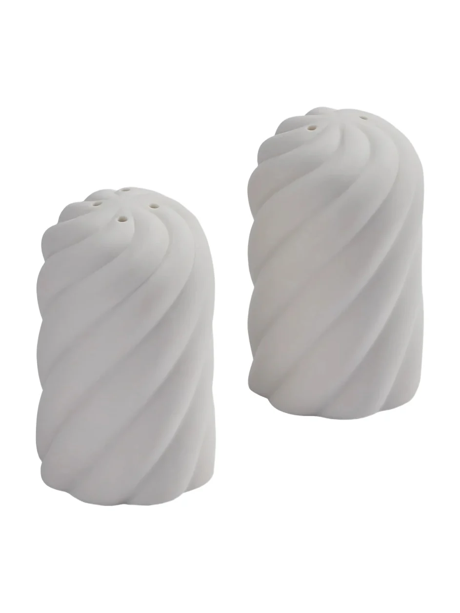 Jonathan Adler Geneva Salt & Pepper Shakers - White