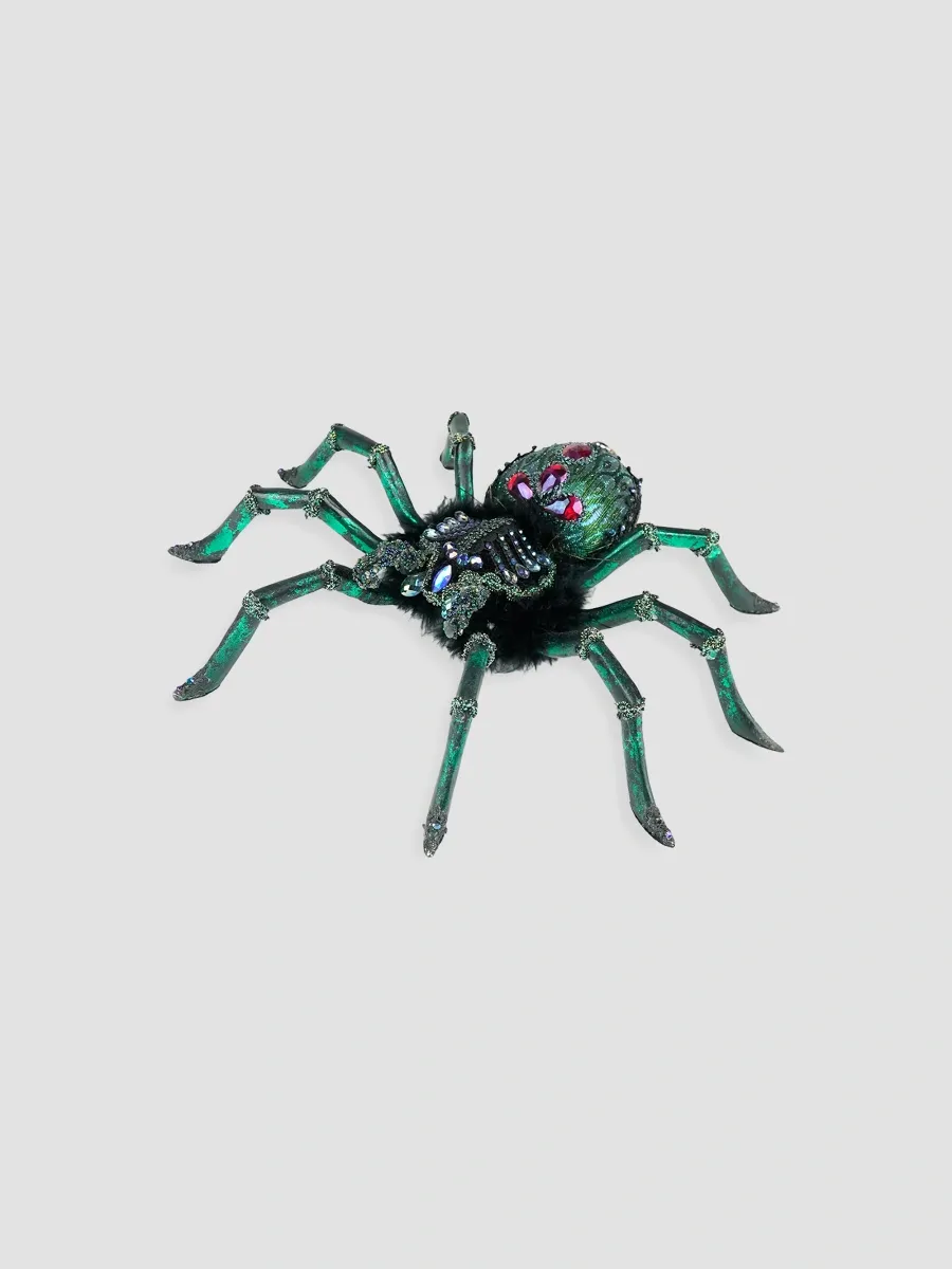 Katherine 's Collection Enchanted Emerald Widow Large Spider | Thumbnail 3 Katherine 's Collection Enchanted Emerald Widow Large Spider | Thumbnail 3