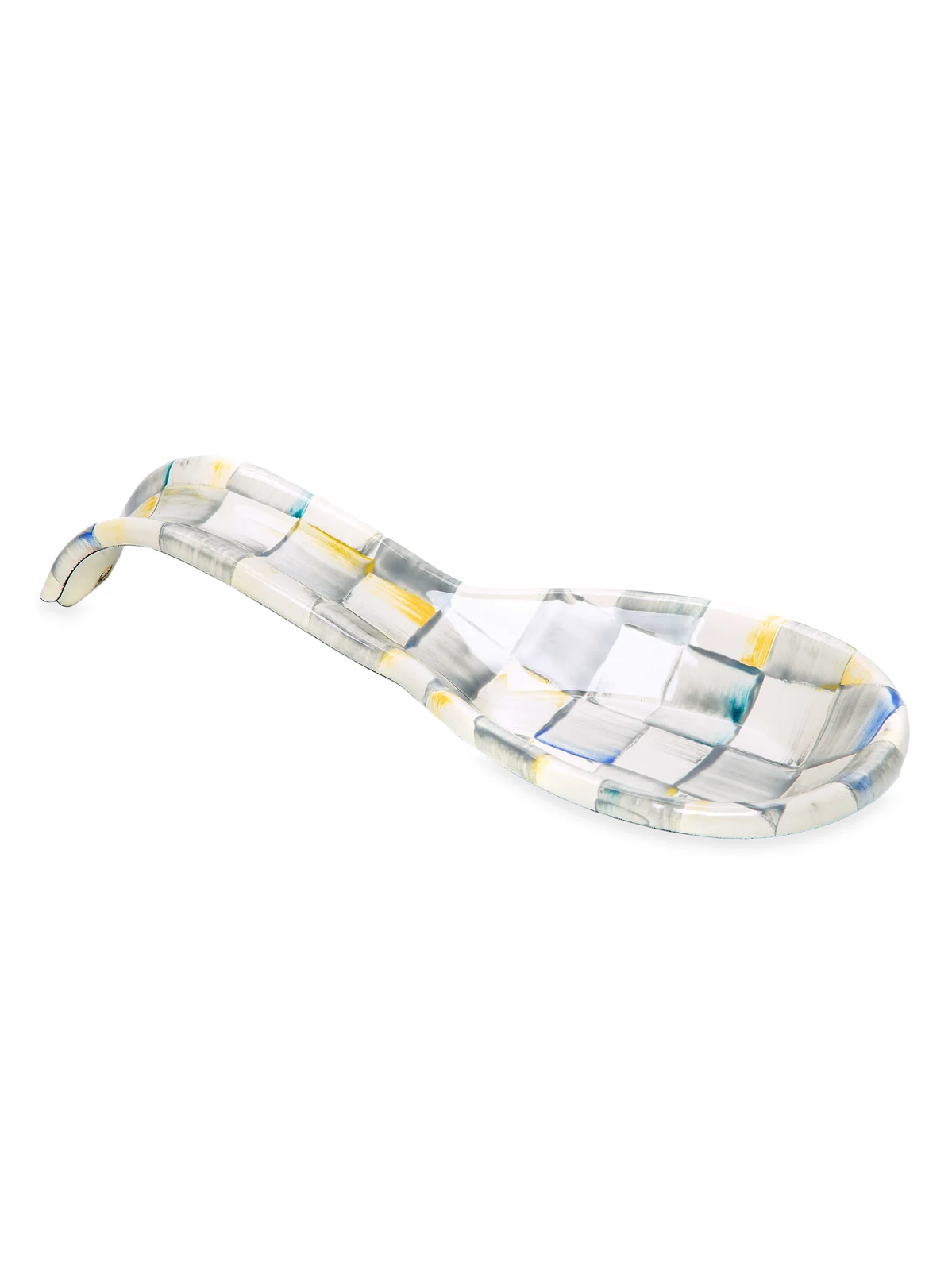 Sterling Check Spoon Rest