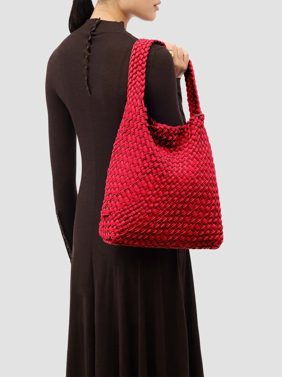 Naghedi Women's Nomad Medium Double Weave Hobo Bag | Thumbnail 3