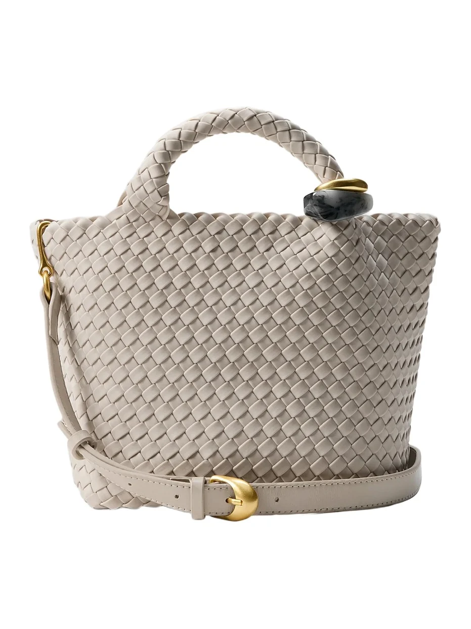 Women's St. Barths Small Beads Top Handle Bag