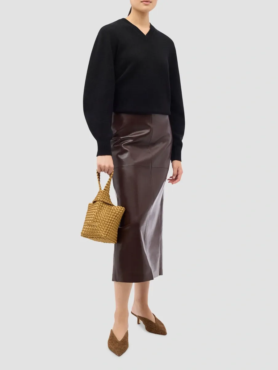 Naghedi Women's Kyoto Satin Clutch Bag | Thumbnail 2