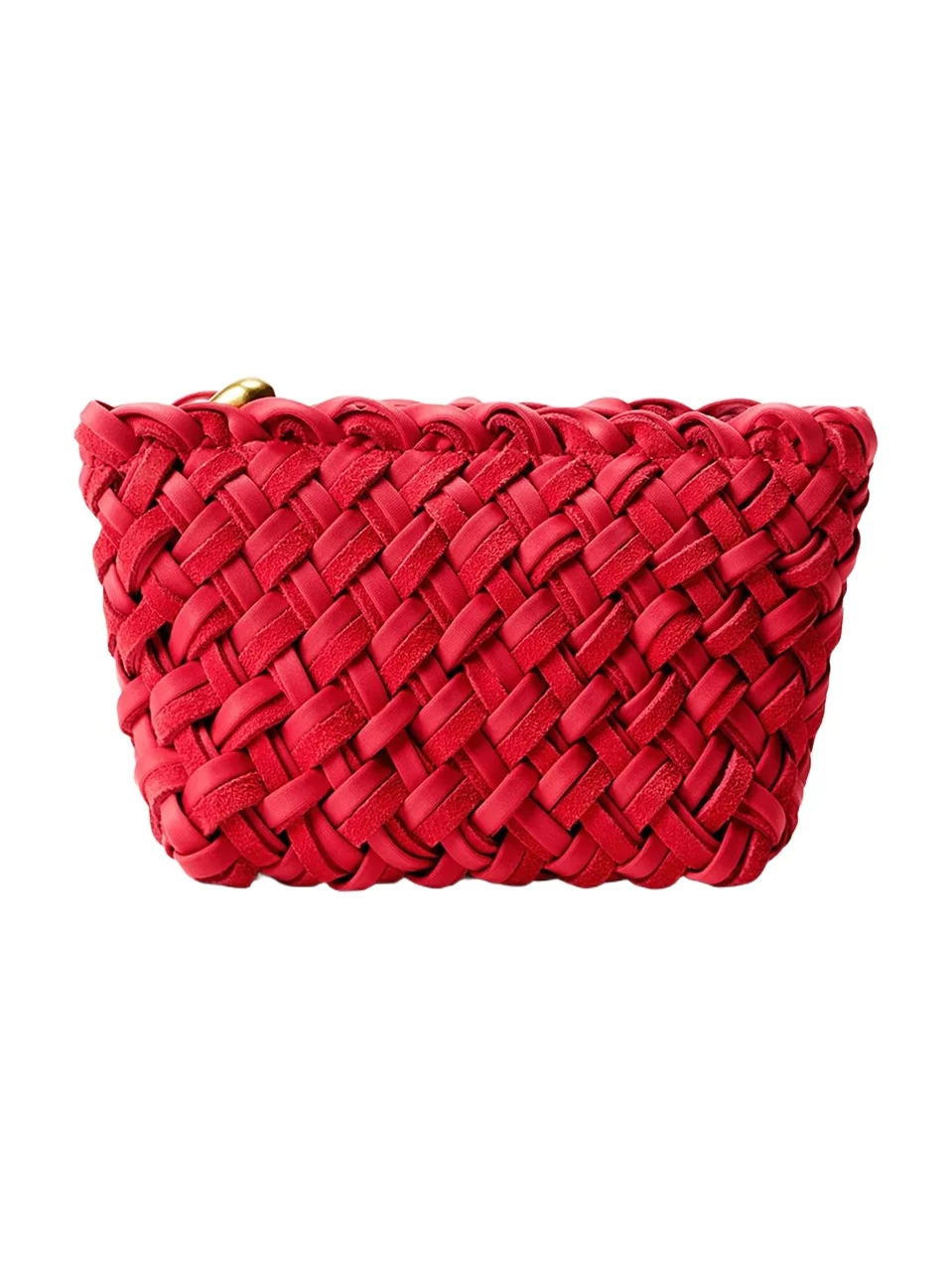 Naghedi Women's Portofino Petit Double Weave Cosmetic Pouch