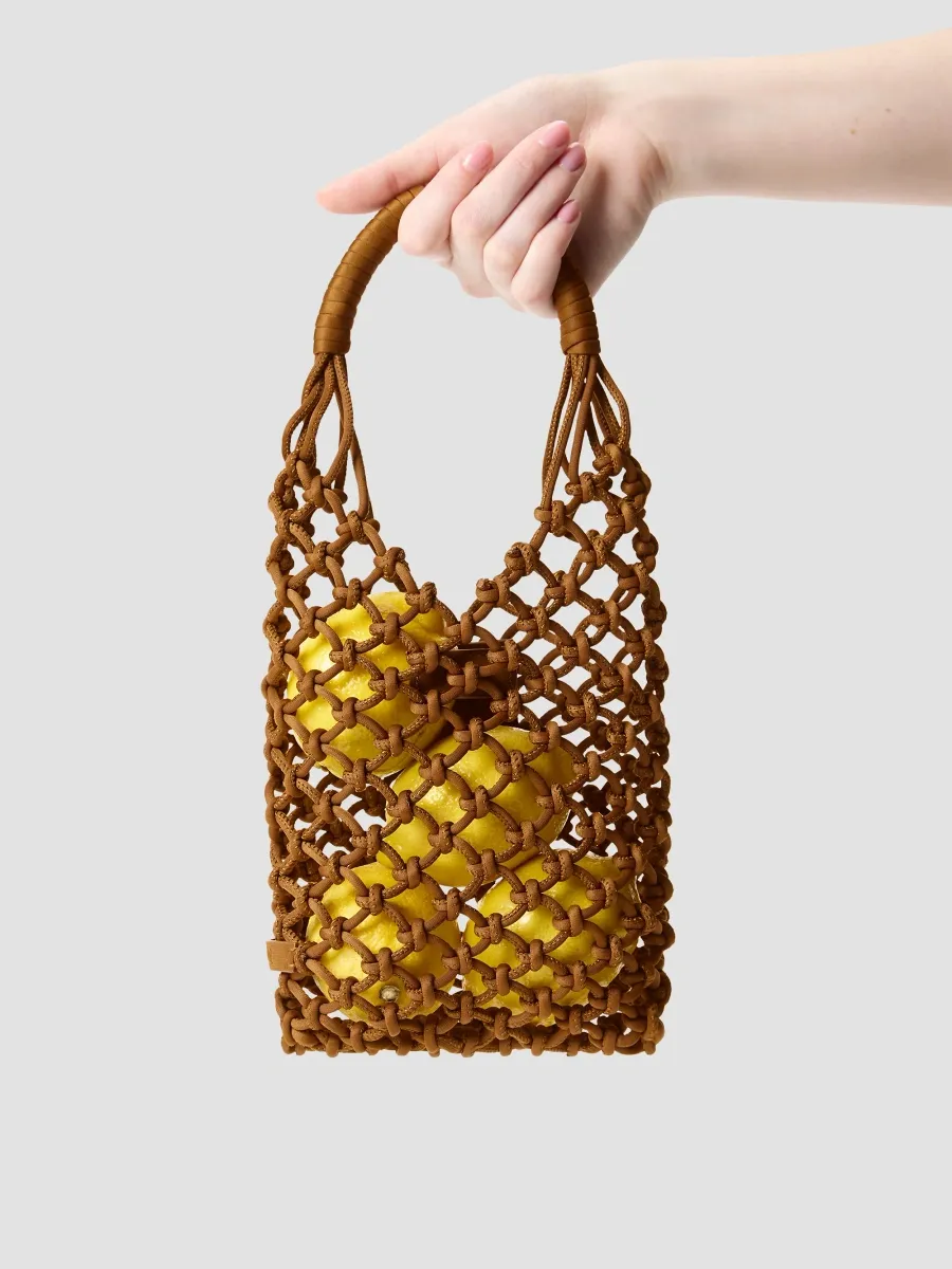 Naghedi Women's Isola Small Net Top Handle Bag | Thumbnail 4 Naghedi Women's Isola Small Net Top Handle Bag | Thumbnail 4
