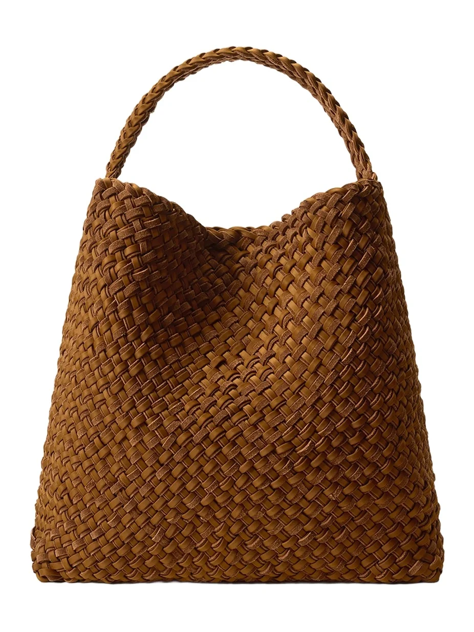 Women's Nomad Large Double Weave Hobo Bag