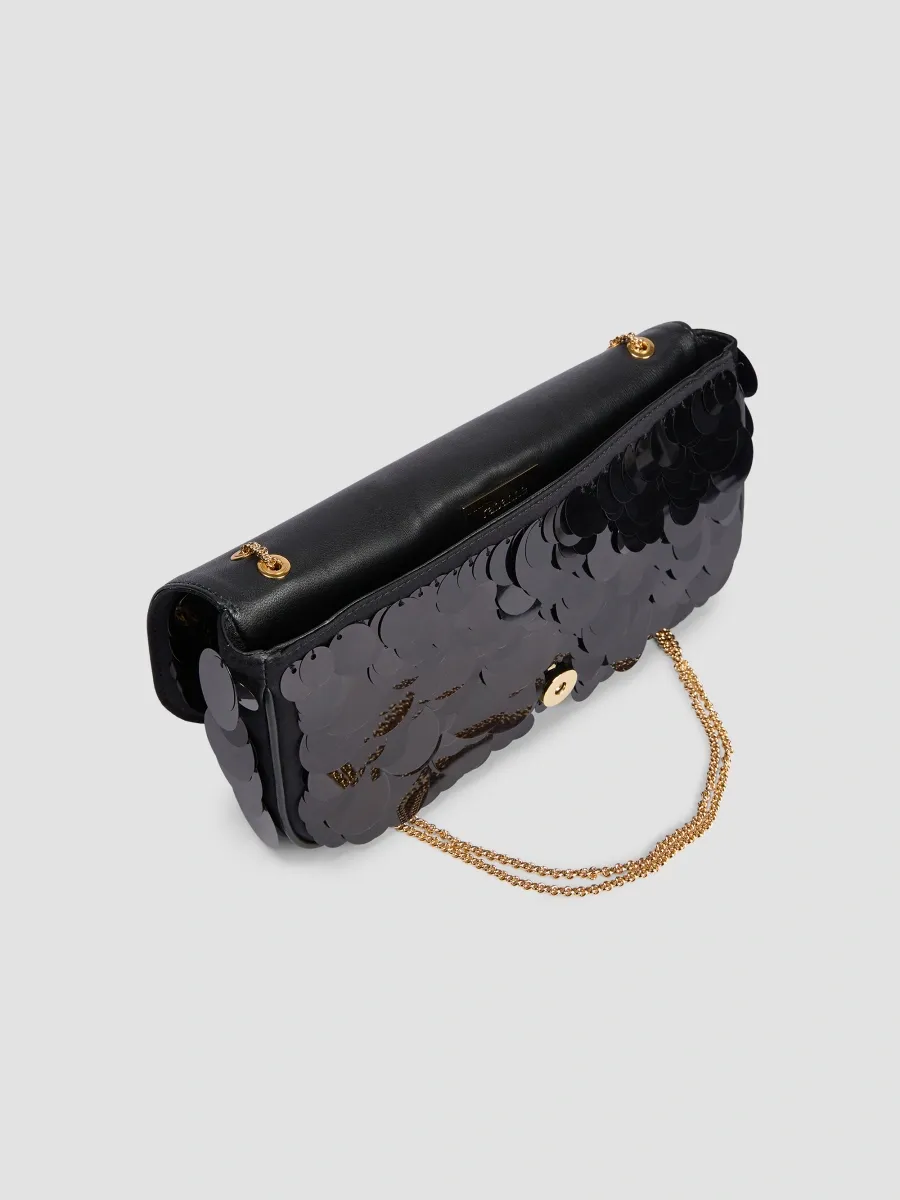 Rabanne Women's Sparkle Leather & Paillette Shoulder Bag | Thumbnail 4 Rabanne Women's Sparkle Leather & Paillette Shoulder Bag | Thumbnail 4