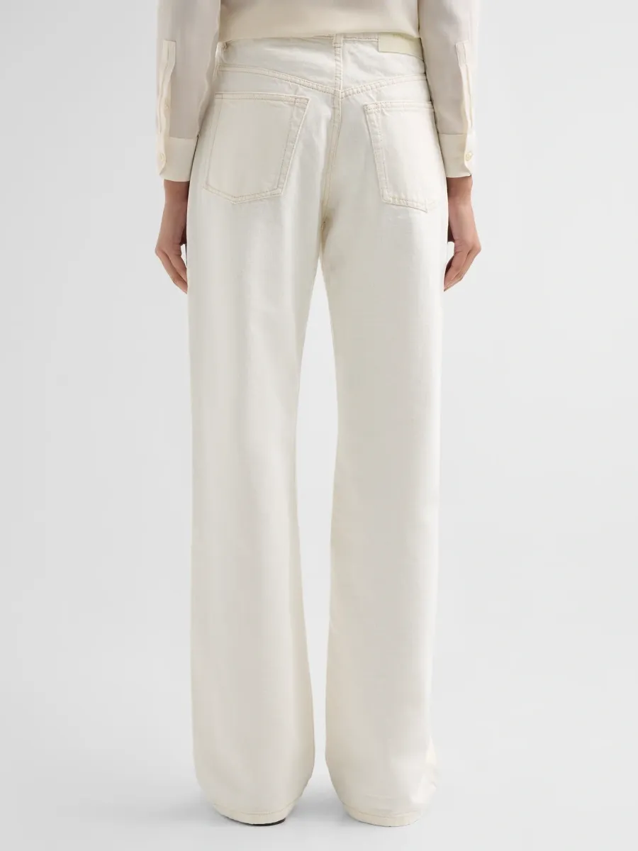 AMI PARIS Women's Mid-Rise Straight Jeans | Thumbnail 3 AMI PARIS Women's Mid-Rise Straight Jeans | Thumbnail 3