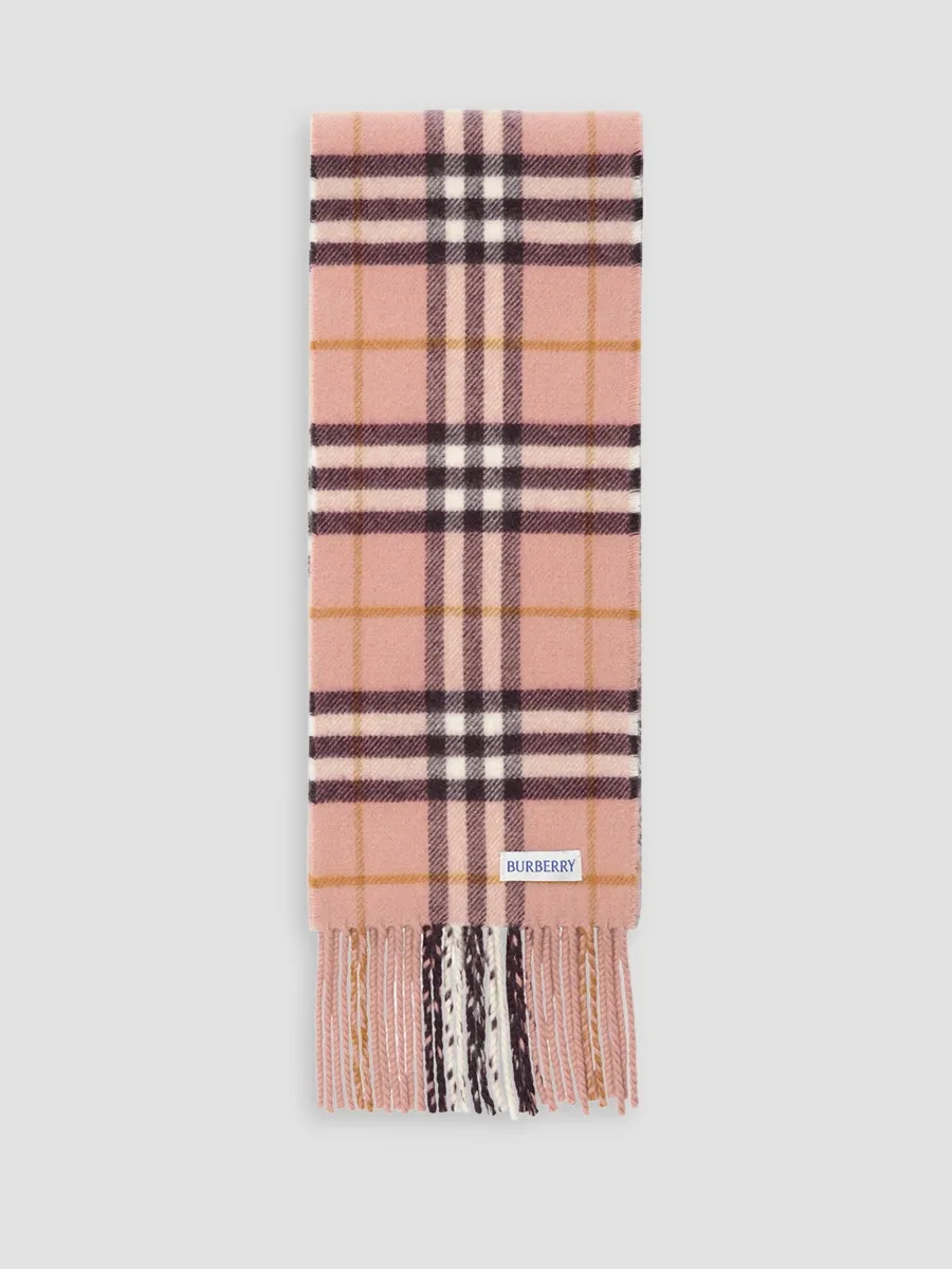 Burberry Women's Check Cashmere Scarf | Thumbnail 2