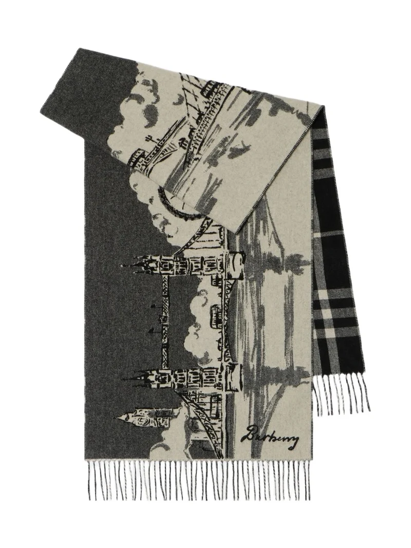 Women's Bridge Of London Cashmere Scarf Women's Bridge Of London Cashmere Scarf