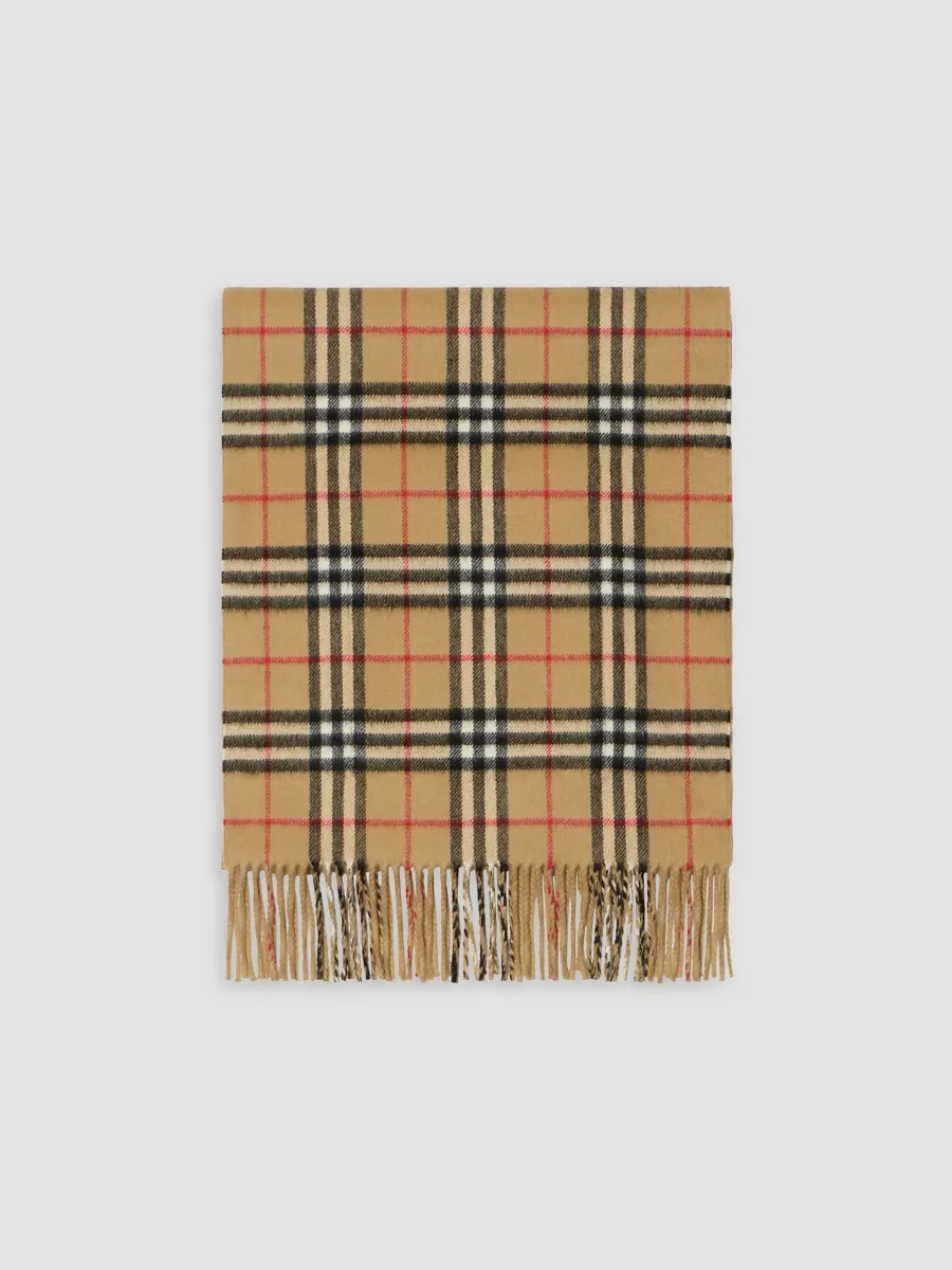 Burberry Women's Pocket Wool-Cashmere Scarf | Thumbnail 2