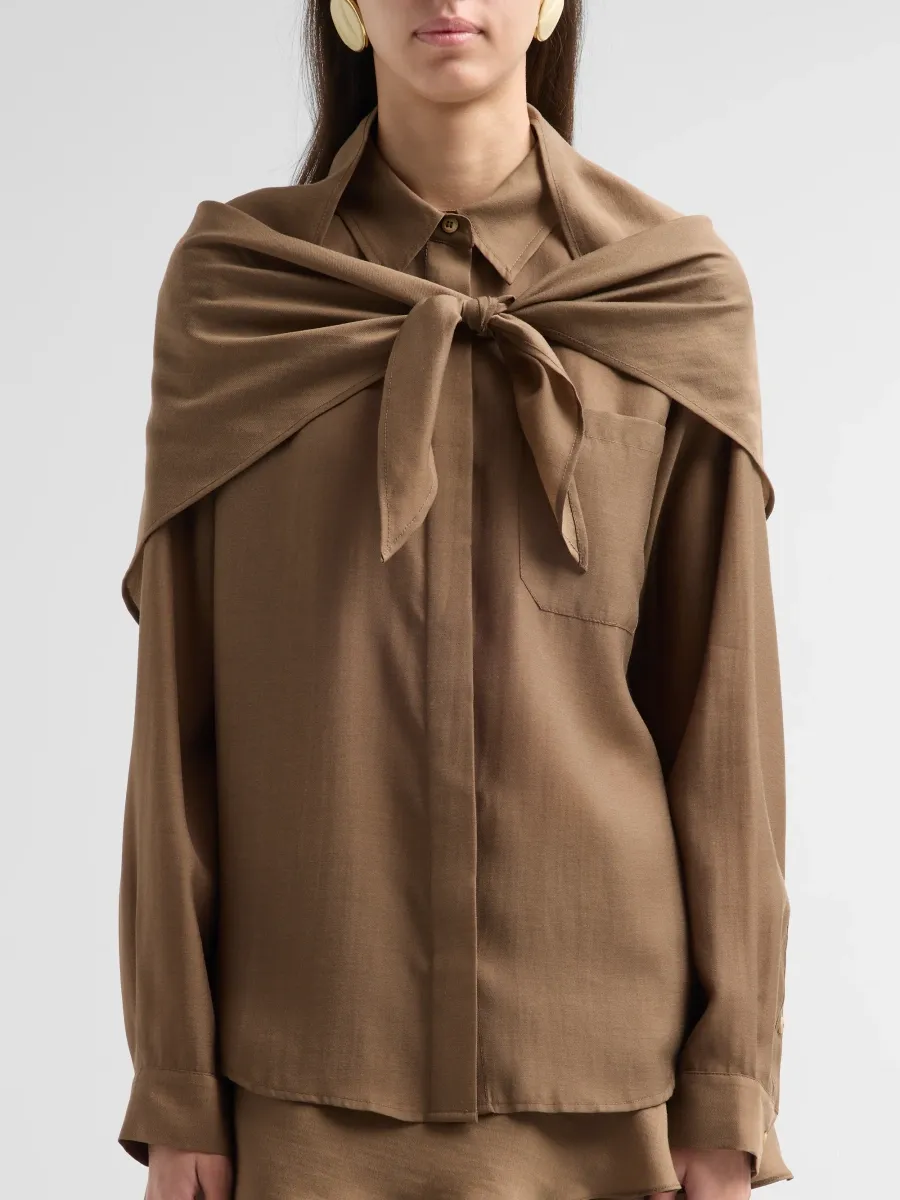 The Garment Women's Eleanor Scarf Shirt | Thumbnail 5 The Garment Women's Eleanor Scarf Shirt | Thumbnail 5