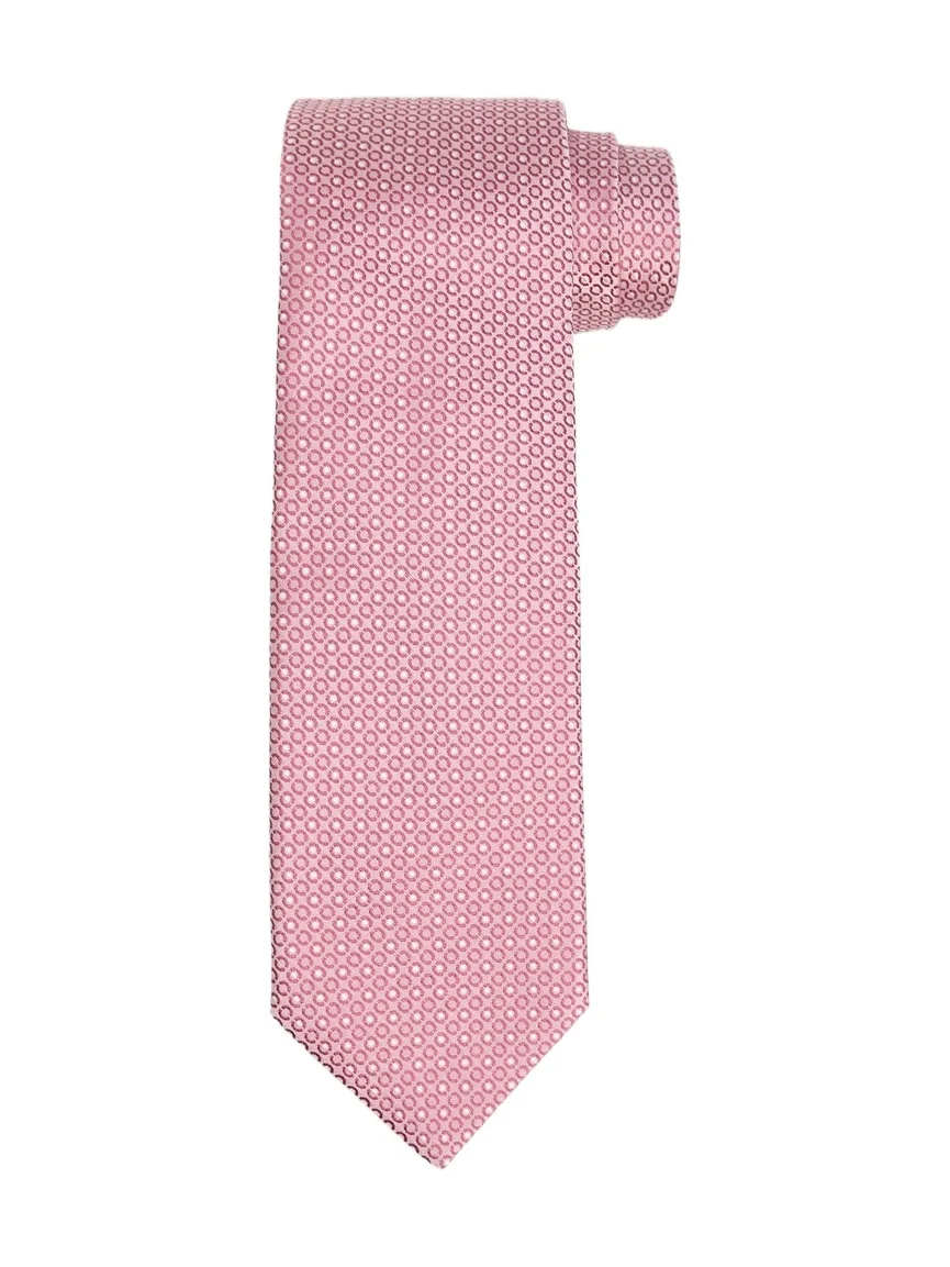 Canali Men's Micro Circle Silk Tie