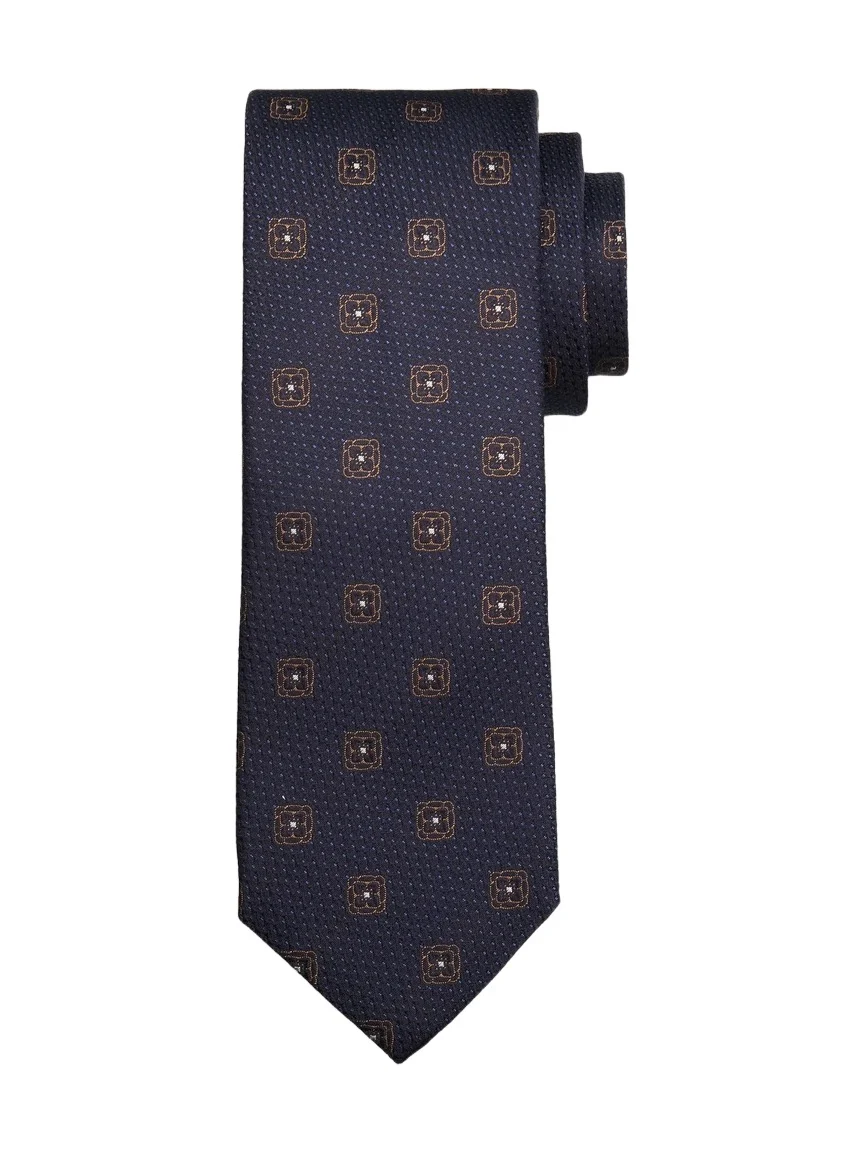 Canali Men's Spaced Medallion Silk Tie