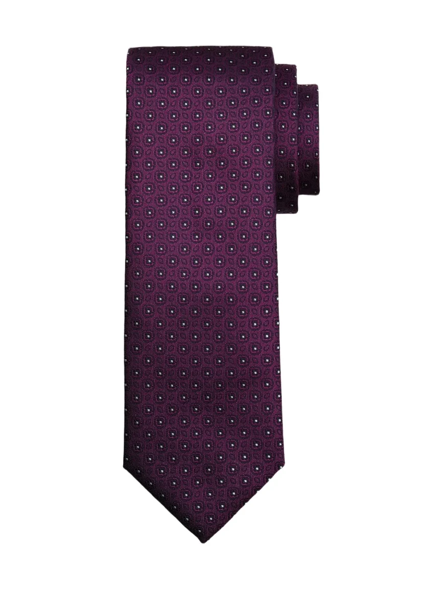 Canali Men's Small Medallion Silk Tie