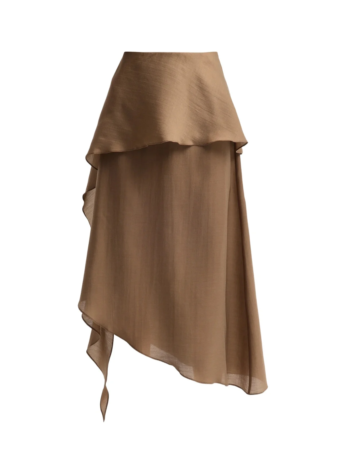 Women's Eleanor Draped Asymmetric Midi Skirt Women's Eleanor Draped Asymmetric Midi Skirt