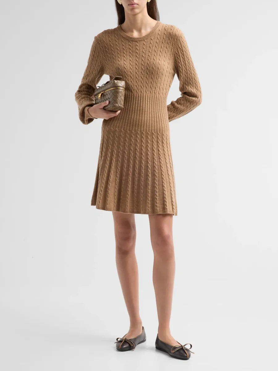 The Garment Women's Como Cable-Knit Wool-Cashmere Dress | Thumbnail 2