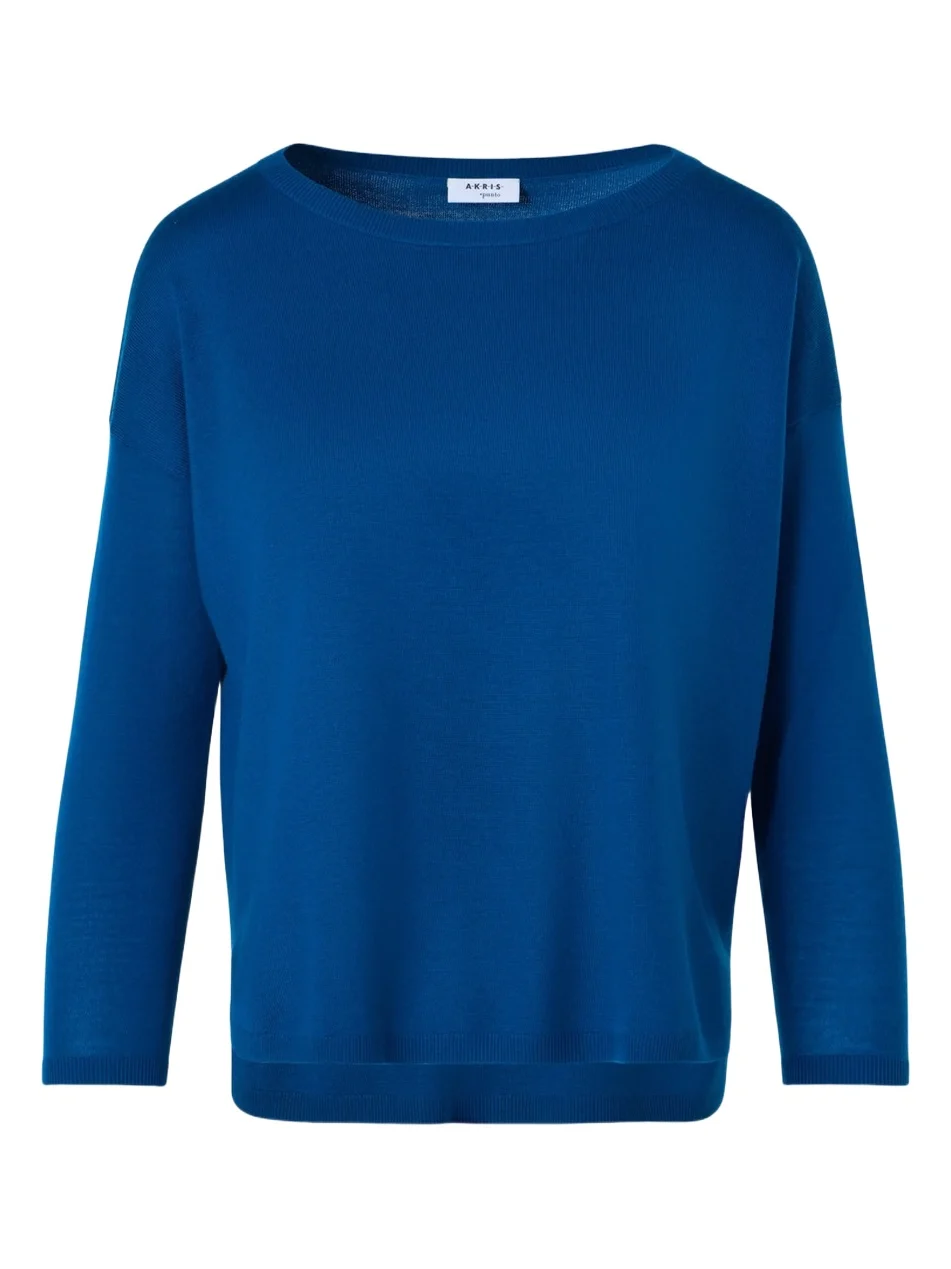 Akris punto Women's Merino Wool Boatneck Sweater