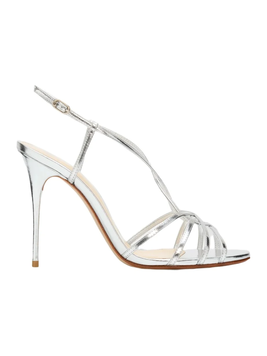 Women's Kim 100MM Strappy Leather Sandals