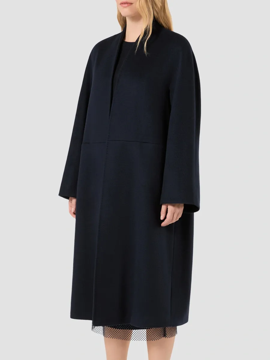 Marina Rinaldi Women's Wool Broadcloth Coat | Thumbnail 3 Marina Rinaldi Women's Wool Broadcloth Coat | Thumbnail 3