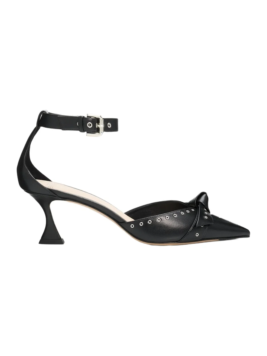 Women's Clarita 60MM Eyelet Leather Pumps Women's Clarita 60MM Eyelet Leather Pumps