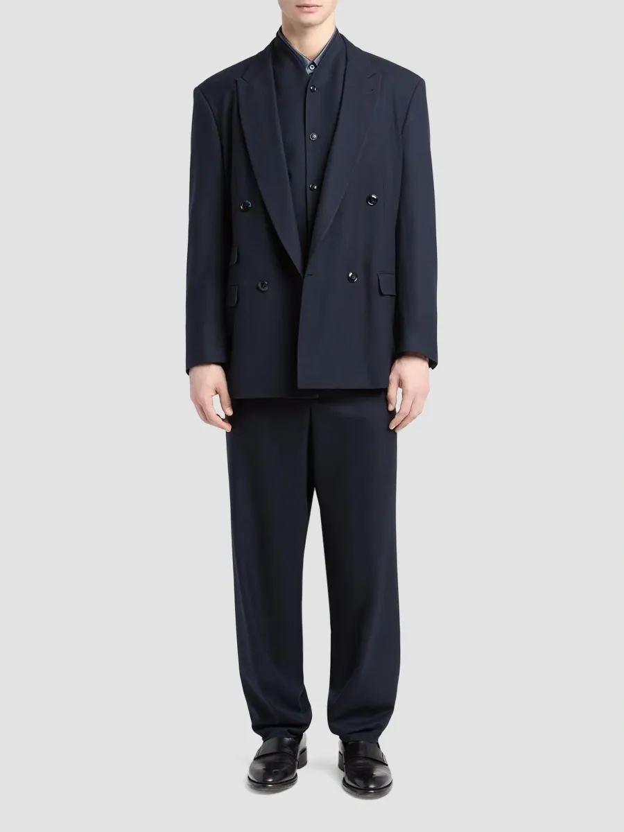 Giorgio Armani Men's Velvet Single-Breasted Velvet Dinner Jacket | Thumbnail 2 Giorgio Armani Men's Velvet Single-Breasted Velvet Dinner Jacket | Thumbnail 2